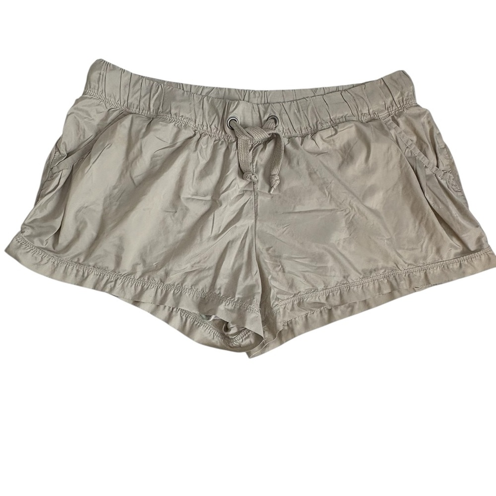 Adidas by Stella McCartney nylon athletic  Tan Shorts